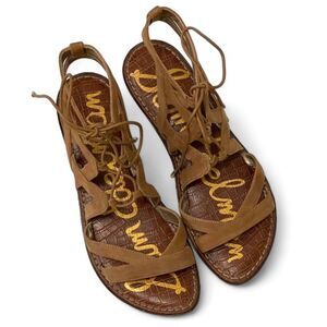 SAM EDELMAN Gemma Lace up Sandal 8.5